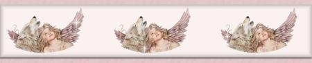 fille et loup